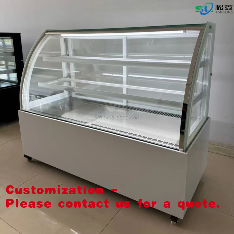 Commercial Chest Freezer - Vitrina refrigerada de acero inoxidable personalizada