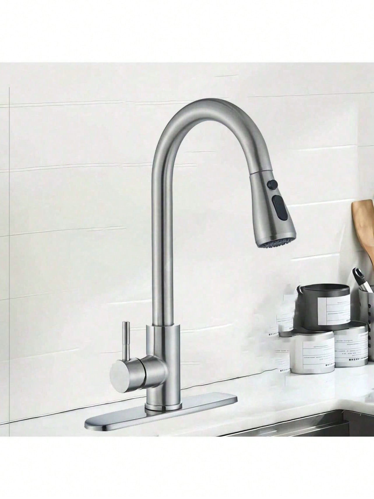 Grifo de cocina con rociador e - Commercial Kitchen And Bar reseña y precio