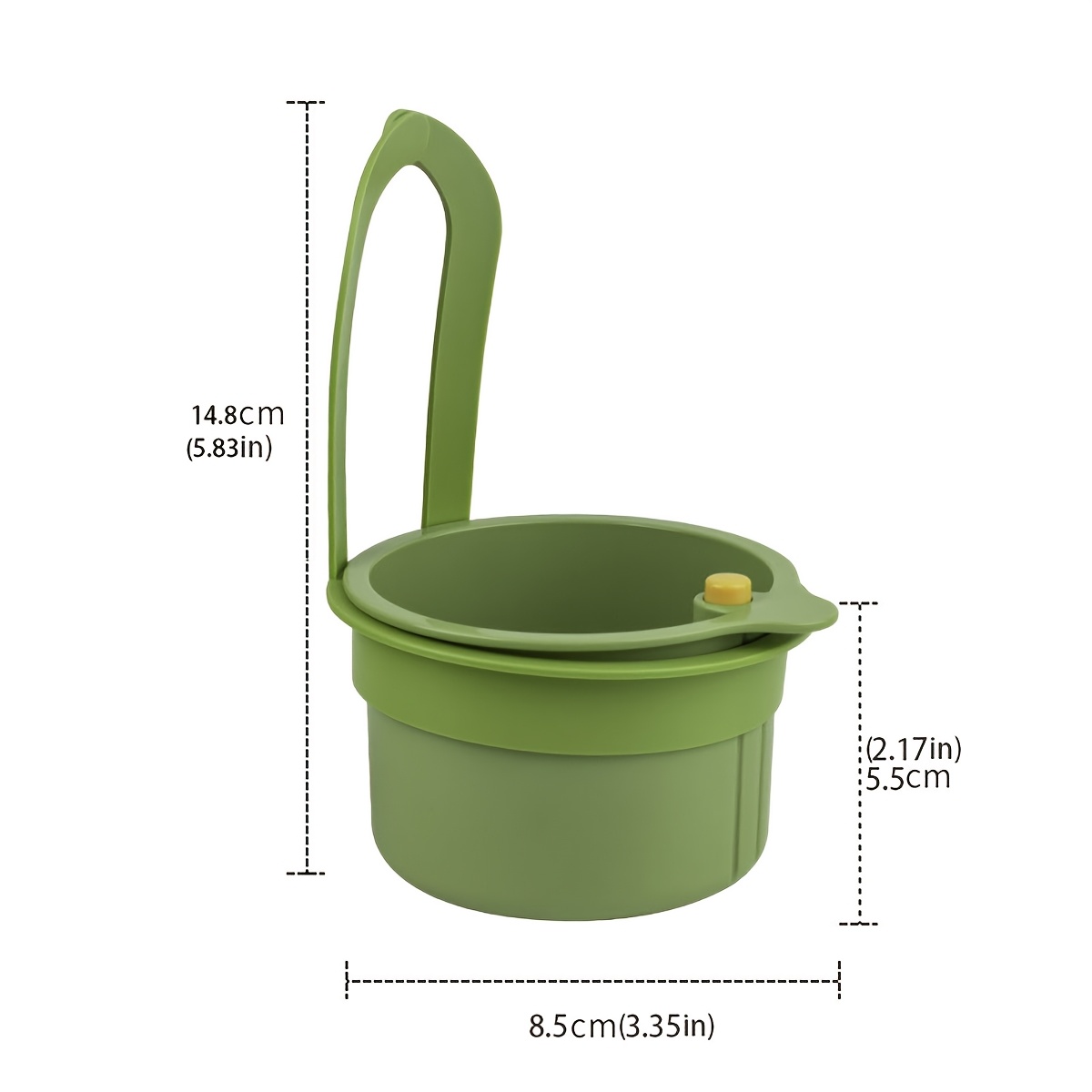 Cesta portátil para colgar en  - Commercial Kitchen Bin reseña y precio